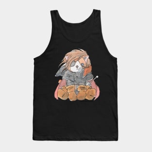 Harlock the Cat Cosplay: Actual Harlock! Tank Top